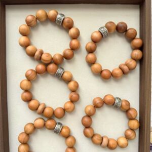 D144 Auspicious Mantra Bead with Koi Pendant