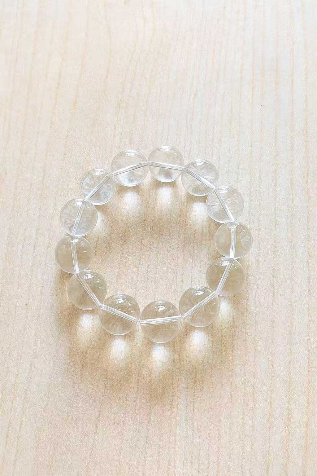 Clarity" Master Grade Clear Quartz Bracelet