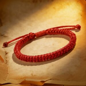 H8 Red Woven Bracelet